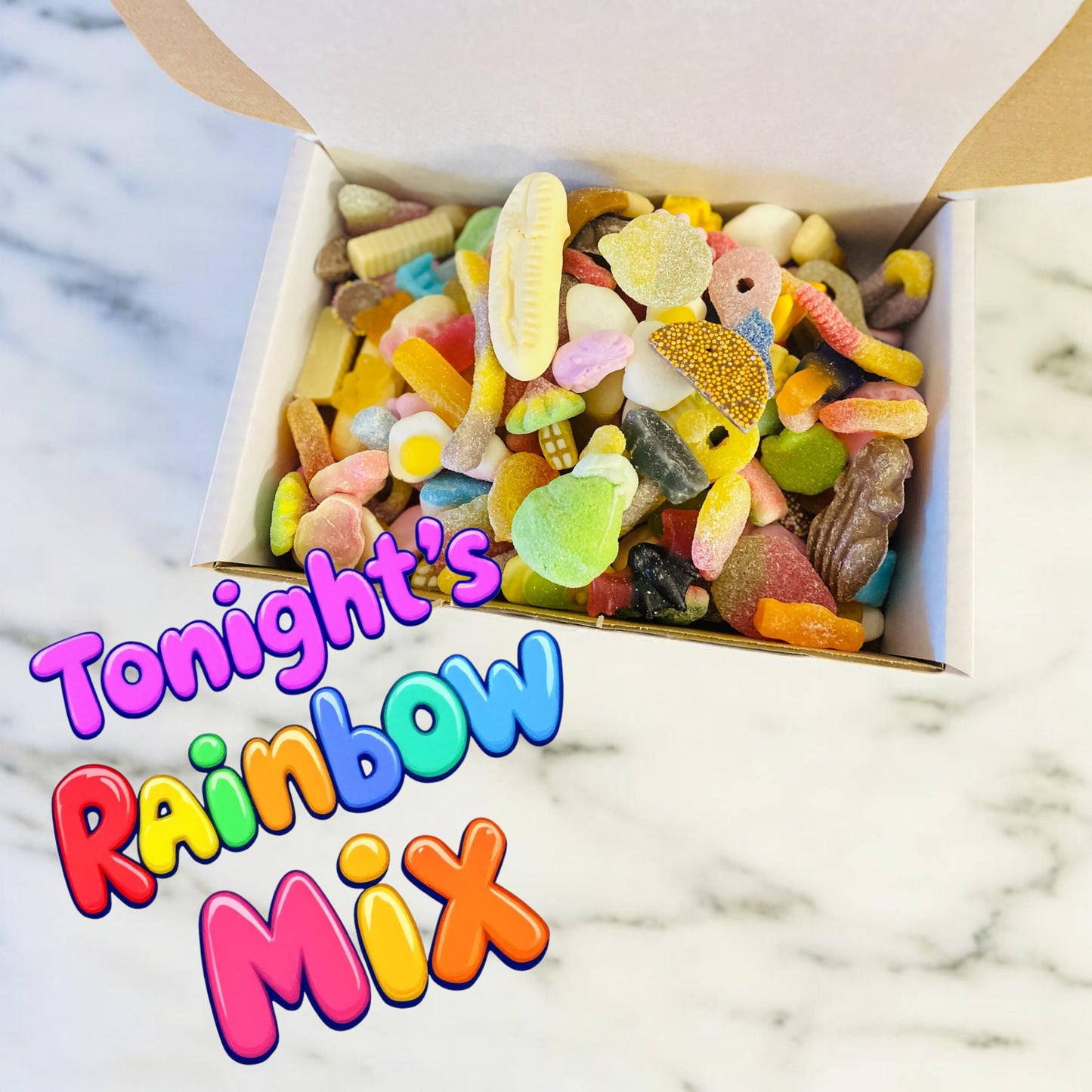Rainbow Mix Kilo Box