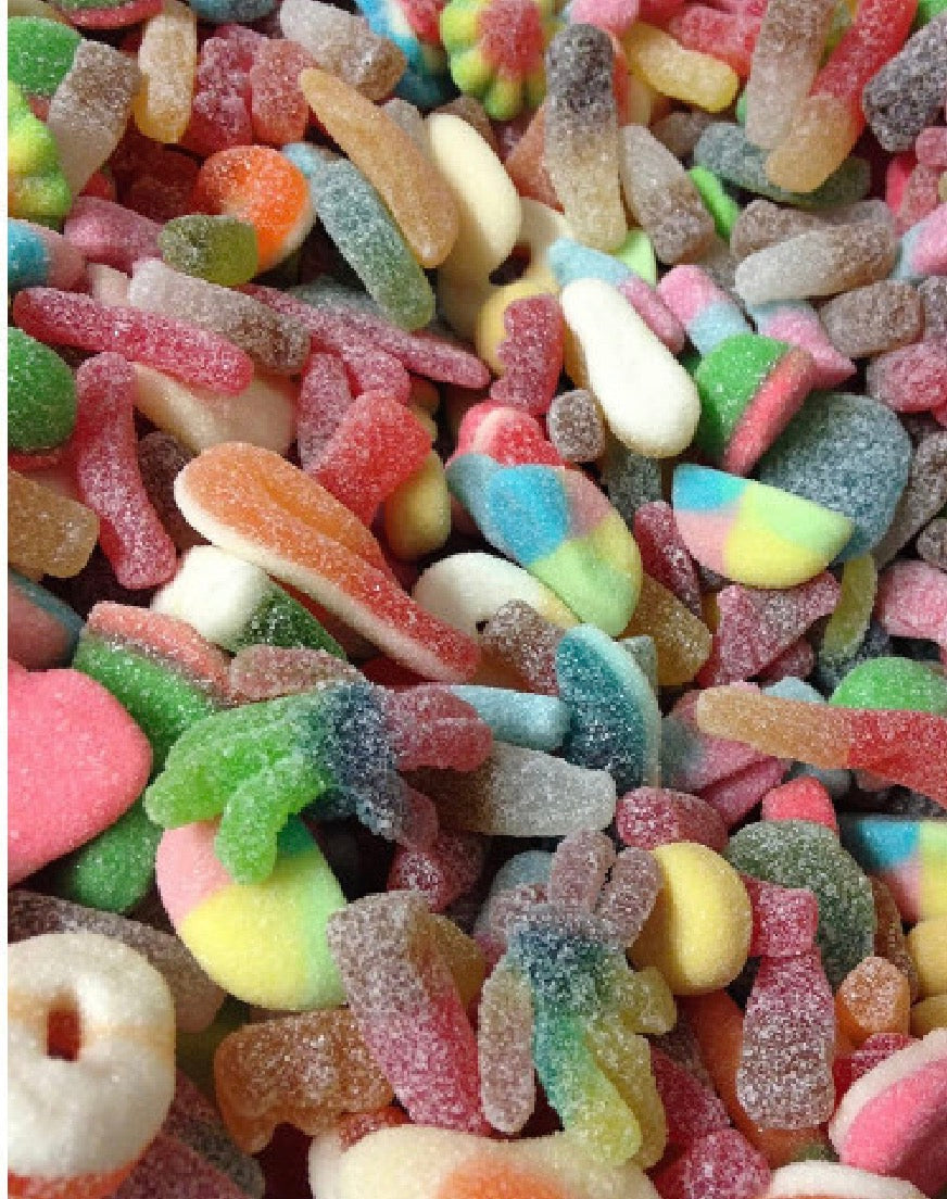 1kg Jelly Mixed + 1kg Fizzy Mixed
