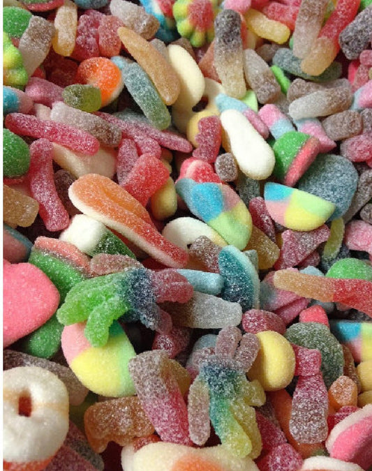 1kg Jelly Mixed + 1kg Fizzy Mixed